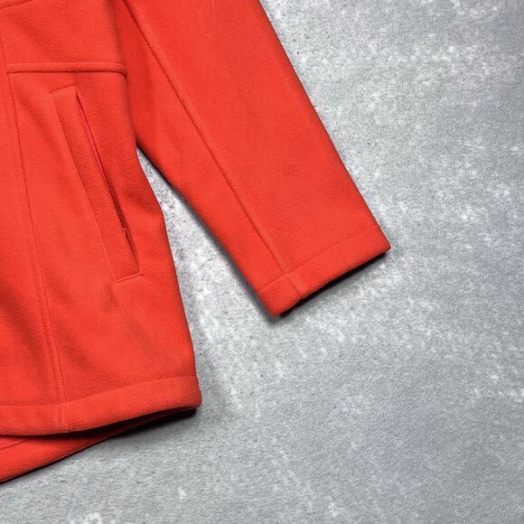 Duluth Trading Shoreline Fleece Jacket Women Large Windproof Heavyweight Hooded - Picture 5 of 11